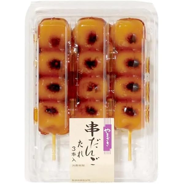 Amazon | ヤマザキ 串だんご（たれ）×10個 ヤマザキパン横浜工場 必ず