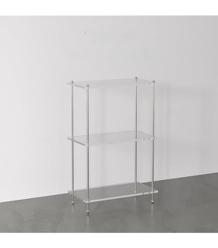 Amazon｜AZUMAYA ガラスラック3段 クリア色 SMJ-101CL｜オープン