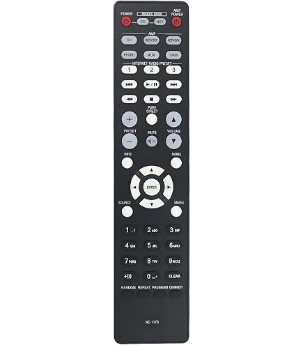 Amazon | WINFLIK RC-1159 交換用リモコン Denonネットワーク