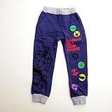 きかんしゃトーマス 長丈パンツ 裏起毛　パンツ　100ｃｍ-120ｃｍ（744TM7011) (100cm, ネイビー)