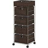 家具 便利 おしゃれ ランドリー収納（ダークブラウン） 101361800