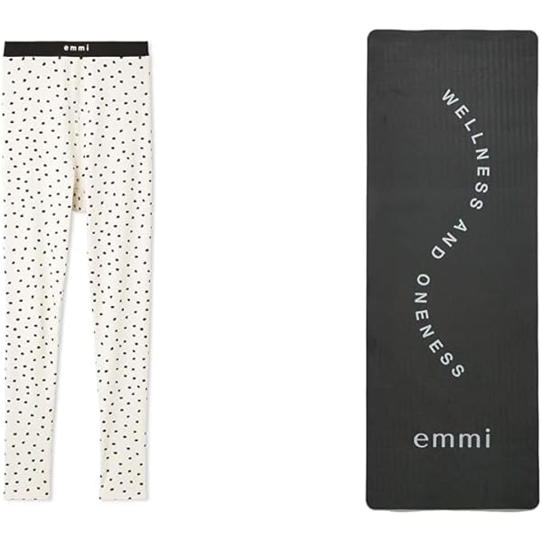 emmiyoga エミヨガ ボタニカルアートプリントレギンス emmi WELLNESS &TRAINING] ボタニカルアートプリントレギンス