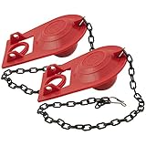 Plumbcraftトイレフラッパー2インチのフラッシュバルブの選択、Resists :バクテリア、塩素&過酷な水 – Fits mostトイレ、2パック