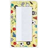 ドレスマ【スイッチ用】スポーツ 野球 バスケット サッカー 部活 【コスモシリーズワイド21対応】 コンセントカバー コンセントプレート スイッチカバー スイッチプレート おしゃれ デザイン 交換用 