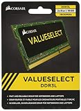 CORSAIR DDR3 SO-DIMM メモリモジュール Value Select Series 8GB×2枚キット CMSO16GX3M2C1600C11