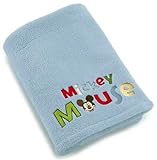 Mickey's Transportation Coral Fleece Blanket by Crown Crafts NoJo [並行輸入品]