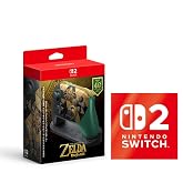 【任天堂純正品】Nintendo Switch 2 Proコントローラー ゼルダの伝説 40周年 アニバーサリーエディション(ディスプレイスタンド付き) 【Amazon.co.jp限定】 特典 Nintendo Switch 2 ロゴデザインステッカ