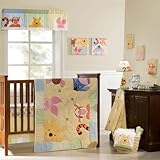 Disney Baby Peeking Pooh & Friends 7-Piece Crib Set by Disney