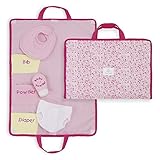 North American Bear Company Rosy Cheeks Baby Changing Pad Set