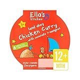 キッチン少し大きい食事チキンカレーステージ4 200グラム (Ella's) - Ella's Kitchen Little Big Meal Chicken Curry Stage 4 200g [