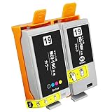 【インクのチップス】 キャノン用 互換インク BCI-19 【ブラック ＋ カラー 各1本 計2本】 対応機種: PIXUS TR153 / TR163 / PIXUS iP100 / iP110 セット内容:BCI-19BK BCI-19CLR