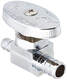 Sharkbite 23062lf Pexクロムメッキストレート停止、1 /2インチby 3 /8インチ