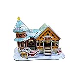 smtsmtベビークリスマスハウス教育玩具パズル