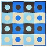 Tadpoles Classic Playmat Set Color: Blue / Brown by Tadpoles