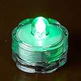 LEDキャンドル - 防水 - ロウソク cdl03 グリーン Green ライトキャンドル（蝋燭）LEDで光るロウソク / ローソク / キャンドル / ライト / 照明 / 7彩