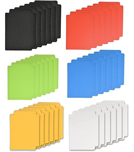 Amazon | LIKENNY カードセパレーター 6色 36枚 セパレーター カード