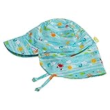 アイプレイ Iplay 帽子 Mサイズ サンウェア フラップ付 紫外線防止 UVカット キャップ? 797150 ライトアクアシーフレンズ Sun Wear Fun Flap Sun Protecti