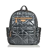 トゥエルヴリトル コンパニオンバックパック ピューター リュックタイプのマザーズバッグ