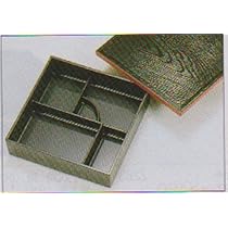 Asami Matsuo  箱21 B Amazon.co.jp: Hanami Shokado Bento Box with Dividers : Home