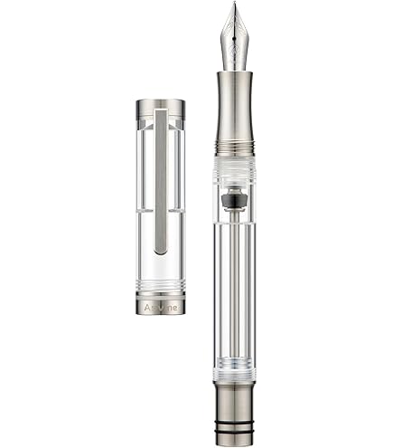 TWSBI VAC mini 万年筆 クリア（M）&交換ニブ（F）の2点セット TWSBI VAC mini 万年筆 クリア（M）&交換ニブ（F）の2点セット