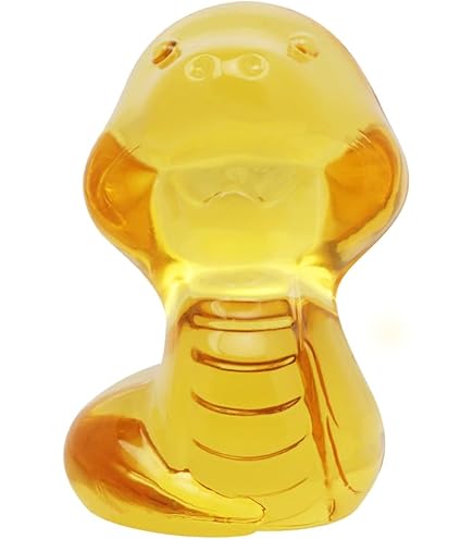 Amazon.co.jp: Kertari 干支 巳 蛇 クリスタルヘビ 招福 開運 玄関