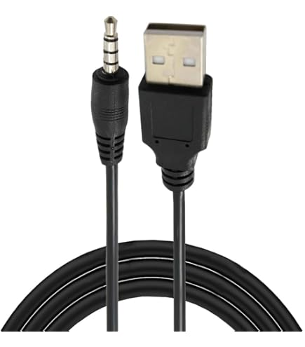 Amazon.co.jp: Access 【 100cm 】金メッキ USB 3.5mm 変換ケーブル