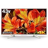 ソニー 43V型 4K対応 液晶 テレビ KJ-43X8500F ブラビア KJ-43X8500F S (2018年モデル)