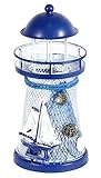 Bellaa # 1 Nautical Ship LEDランタンの色変更ナイトライトメタルヴィンテージオープンワークOcean灯台ウェディングランプ、地中海スタイル、電池付属、