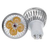 LEMONBEST® Super bright Dimmable 4W GU10 LED Spot Light Bulb AC 100V - 145V, Warm White [並行輸入品]