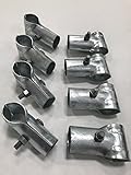 チェーンリンクフェンスエンドレールクランプボルト&ナット2 – 3 / 8 " x 1 – 5 / 8 " ( 8セットパック)