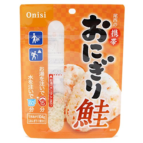 尾西の携帯おにぎり 鮭 アルファ米