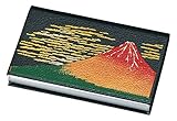 山中塗 赤富士 雅 カードケース M16425-1