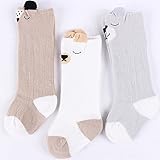 ルテンズ（Lutents）ベビー 赤ちゃん ソックス 新生児用 3足入 子供用 出産祝い 男女兼用 0-1歳 靴下 通気性抜群 柔らかい ムール用 外用 通園 通学　春夏秋冬 歩行練習用 トレンカ 練