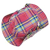 【春物】 CHILD CHAMP(チャイルド チャンプ) 先染格子リバーシブルサファリハット XS 46cm - 48cm/P NO.C-86161966