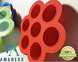 Baby Food Storage by Amanexx (red) by Amanexx