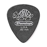 JIM DUNLOP 488 Tortex Pitch Black Standard 0.60mm ギターピック×12枚