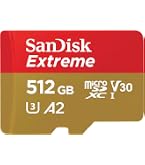 Amazon | Lexar 100MB/s 633x MicroSDXC 512GB with adapter UHS-1 U3 
