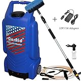 Caraid 9906 12v Portable Pressure Washer with Large Tank Plus AC Adapter [並行輸入品]