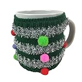 Extra Large醜いクリスマスセーターコーヒーマグツリースタイル