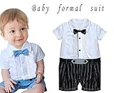 （グレードモリヤ） Grade moriya フォーマルベビー レース　ブルー　ブラック　２カラー　男の子　ロンパース 子供服 ボーイズ 男の子 キッズ 子供服 フォーマル 半袖 夏 半ズボン 入学式