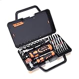 31 in 1 マルチビット修復ツール スクリュードライバーキットセット ポータブルツール 精密スクリュードライバセットScrewdriver Set 6123