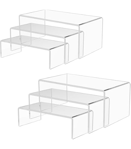 ディスプレイ用　アクリル板 什器 アクセサリー フィギュア 飾り台 ８セット 楽天市場】T字型ディスプレイ 波型 中 5個 ○ ディスプレイ