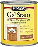 Minwax 66070 1クォートGel Stain内部木製、チェリーウッドカラー:チェリーウッド、モデル66070、ツール&ハードウェアストア