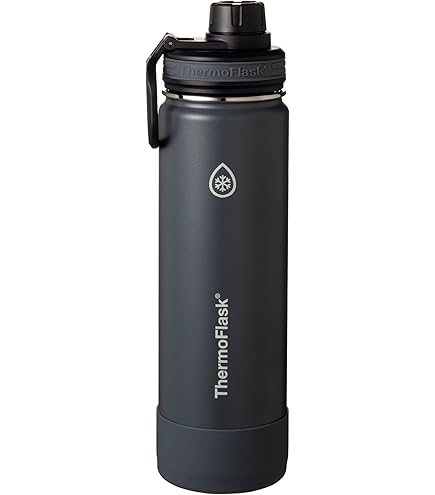 Amazon | Thermoflask ダブルステンレススチール 断熱ウォーター