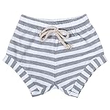 Domybest 夏 ベビー服 ベビーショーツ キッズショーツ パジャマ コットン 女の子 男の子 ストライプ 0-4歳 4色 カジュアル かわいい 普段着 部屋着 幼稚園 運動会