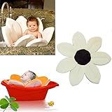Lemondaご出産祝いに最適 Baby bath ベビーバス おふろ 室内・セーフティーグッズ おふろ用品 安心・やわらか沐浴マット赤んバスマット おふろマット　0-6ヶ月の赤ちゃんに適しています 