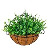 アートフラワー　バスケット/カゴセット　フェイクグリーン　造花　フラワーアレンジメント　人工観葉植物　壁掛け　インテリア　飾り付け　室内装飾　菊　ポトス　紫　ピンク　オレンジ　ブルー　プレゼント　ギフ