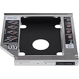NFHK SATA 22ピン HDD HD ハードディスクドライブキャディケース 9.5mm ユニバーサル ノートパソコン CD/DVD-ROM 光学ベイ用