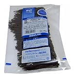 ヘラマンタイトン 結束バンド インシュロック AB80-W 1000本入 耐候・屋内外用グレード 黒