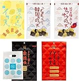 《まるか食品公式通販》いか天 のり天 5種食べ比べ イカ天瀬戸内れもん味/紀州産梅と赤しそ香るサクサクのり天/ごま油香るサクサク韓国風のり天